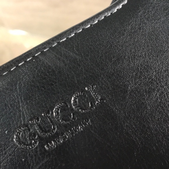 Black leather purse - Picture 4 of 6